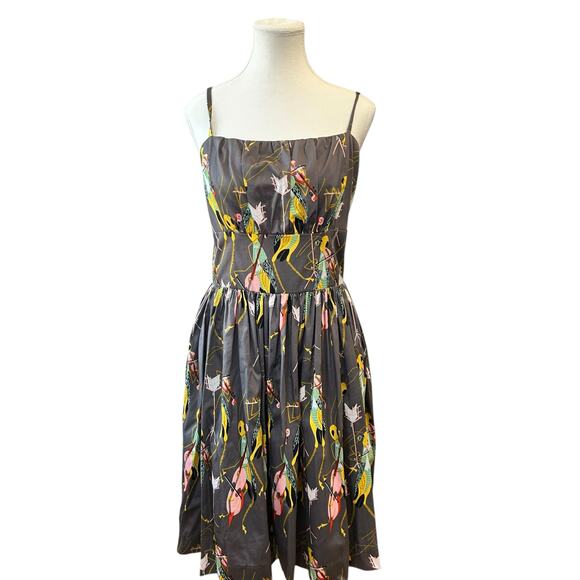 Retrospec'd Dresses & Skirts - Retrospec’d Clothing Retro Swing Dress Bug Orchestra Dress Women’s Size 12 NWT